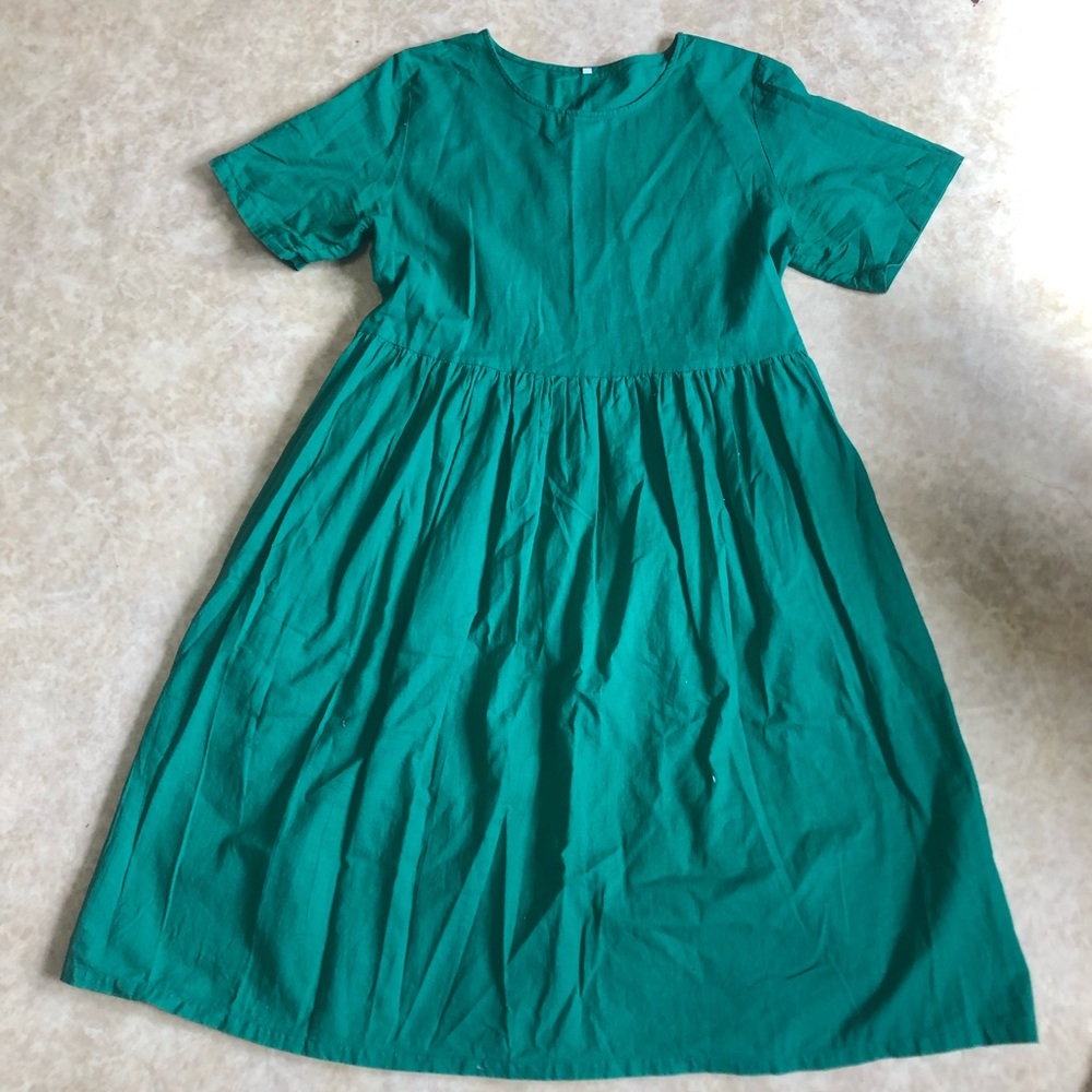 LINEN DRESS